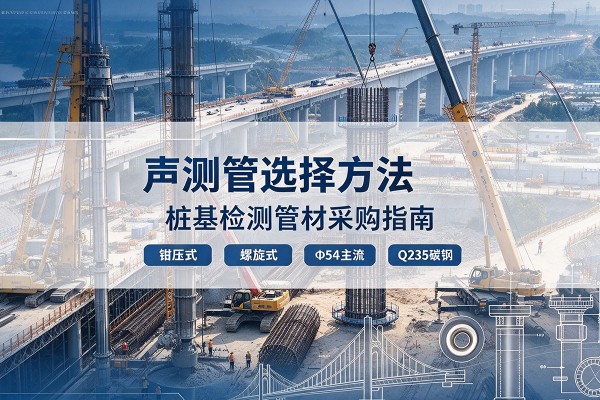 天峻声测管选型标准